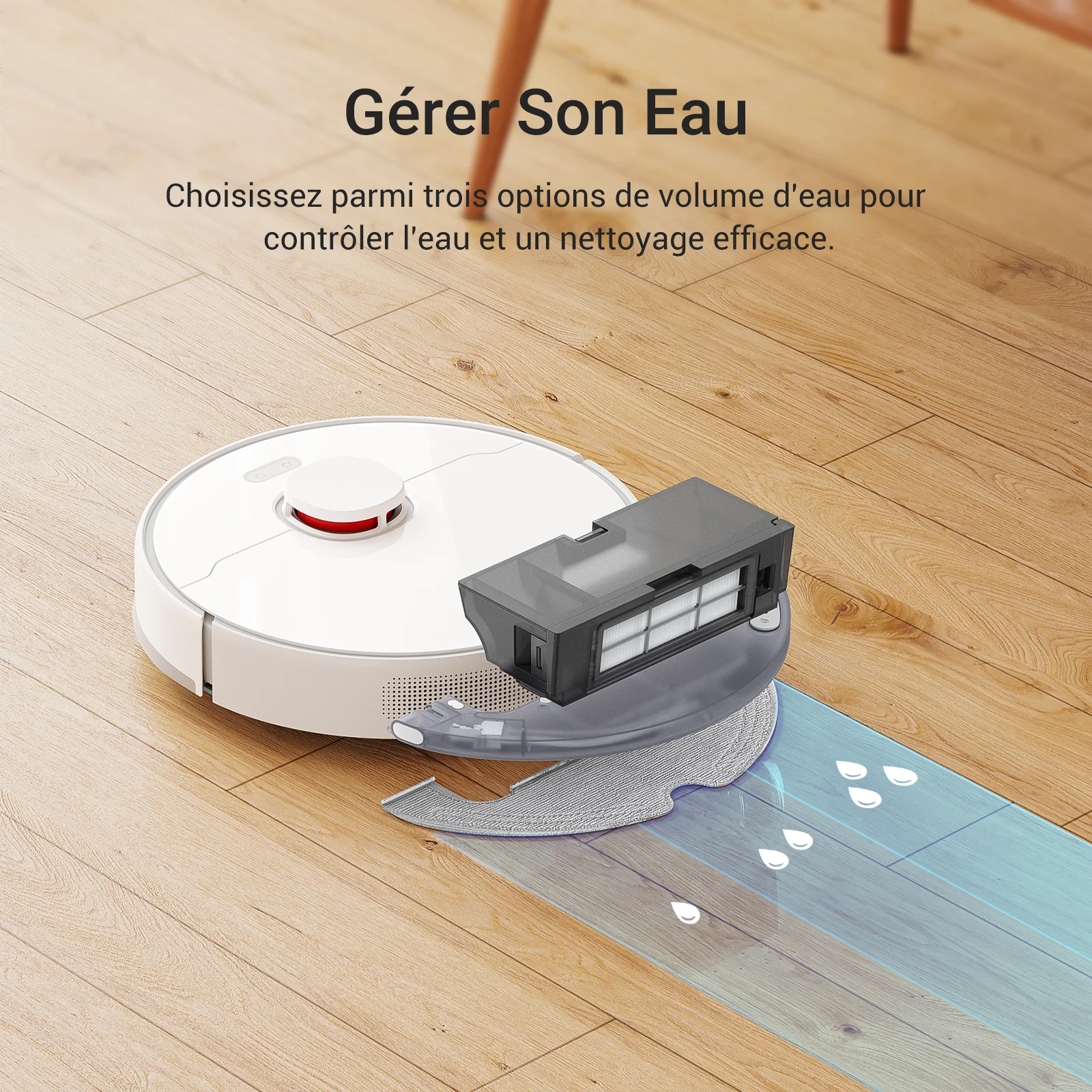 Dreame D10 Plus Robot Aspirateur Laveur - Image 5