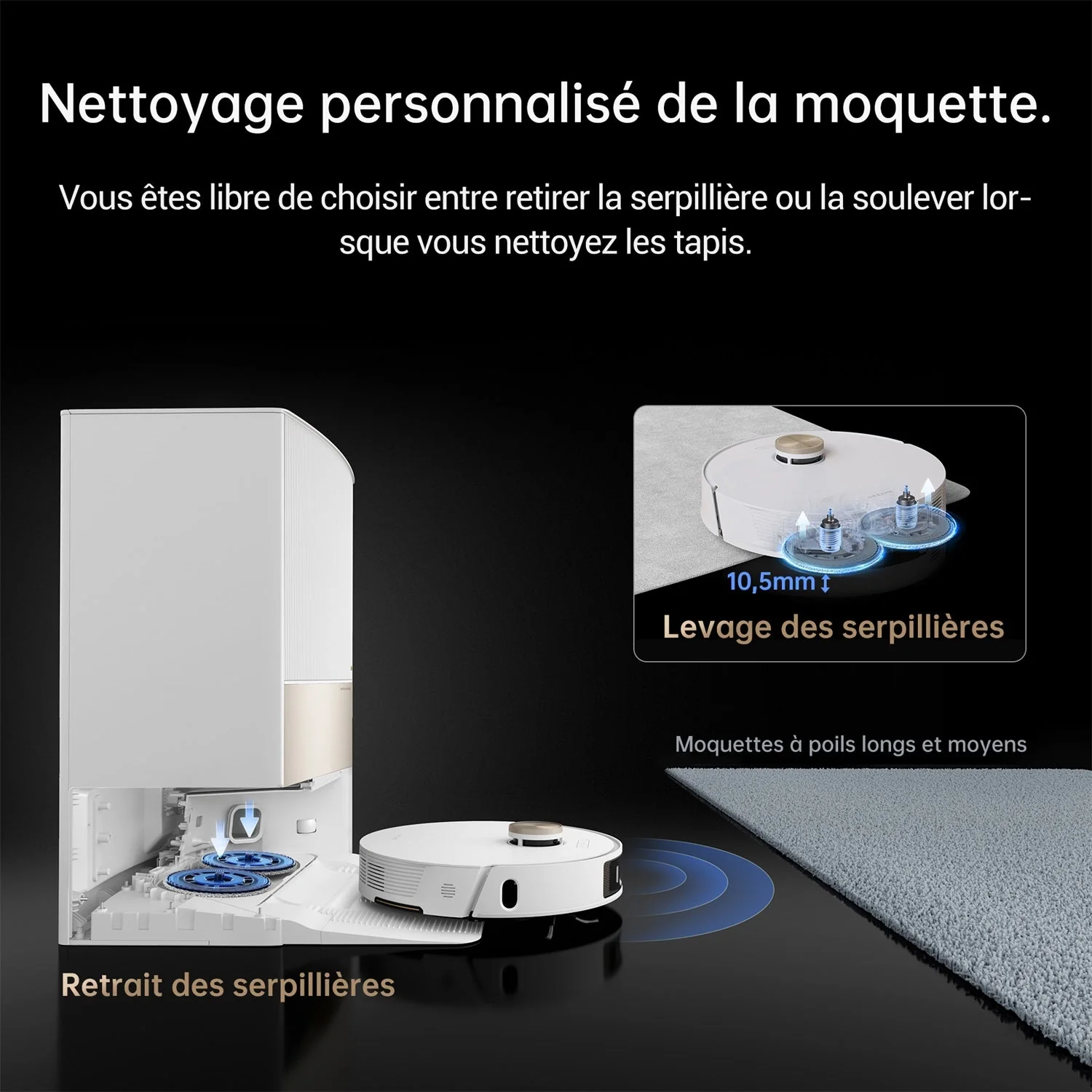 Dreame L20 Ultra Complete Robot Aspirateur Laveur Landing - Image 4