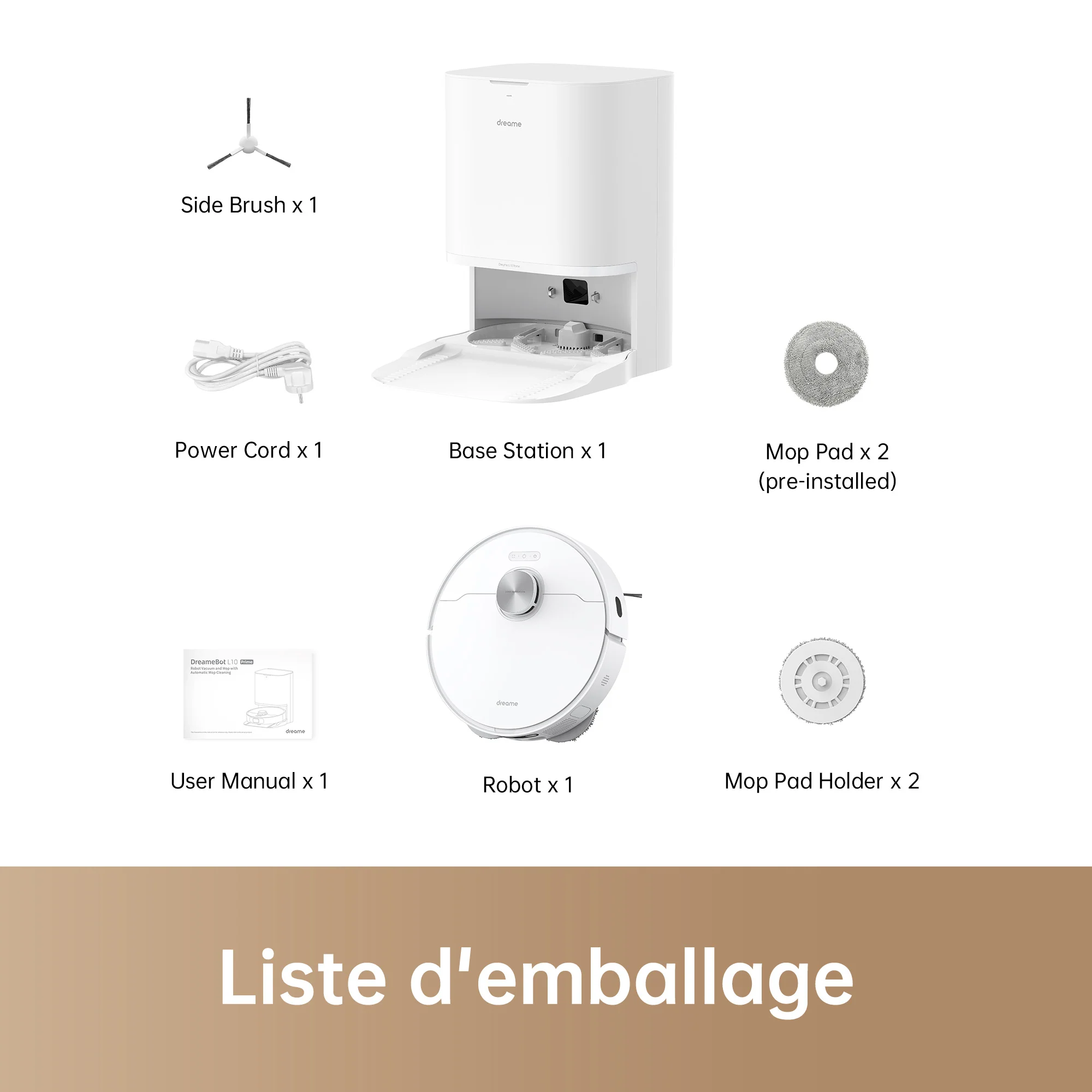 Dreame L10 Prime Robot Aspirateur Laveur - Image 8